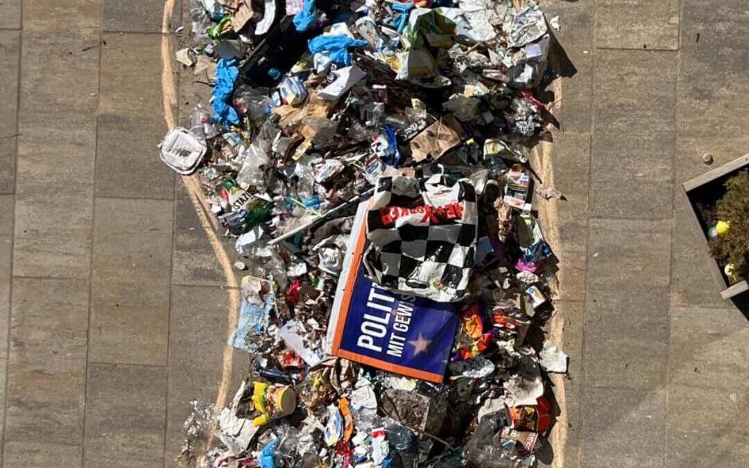 Frühjahrsputz in Waldstadt – Viele große und kleine Hände haben mit angepackt!