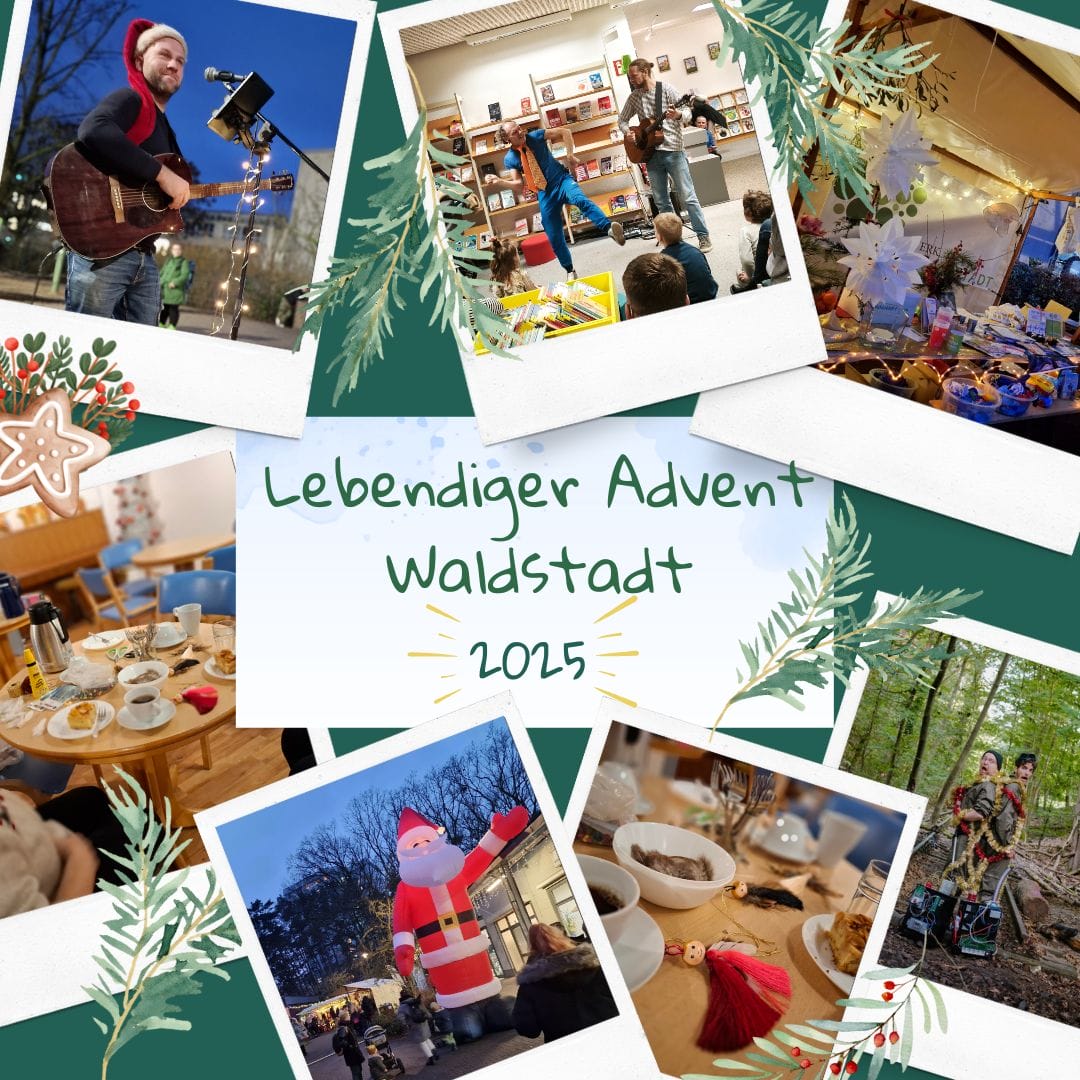 Vielen Dank für eure Beiträge zum Lebendigen Advent Waldstadt!