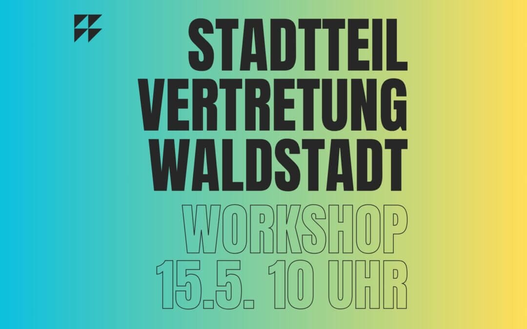 Die Konzeptgruppe “Stadtteilvertretung für Waldstadt” traf sich am 15. Mai 2025