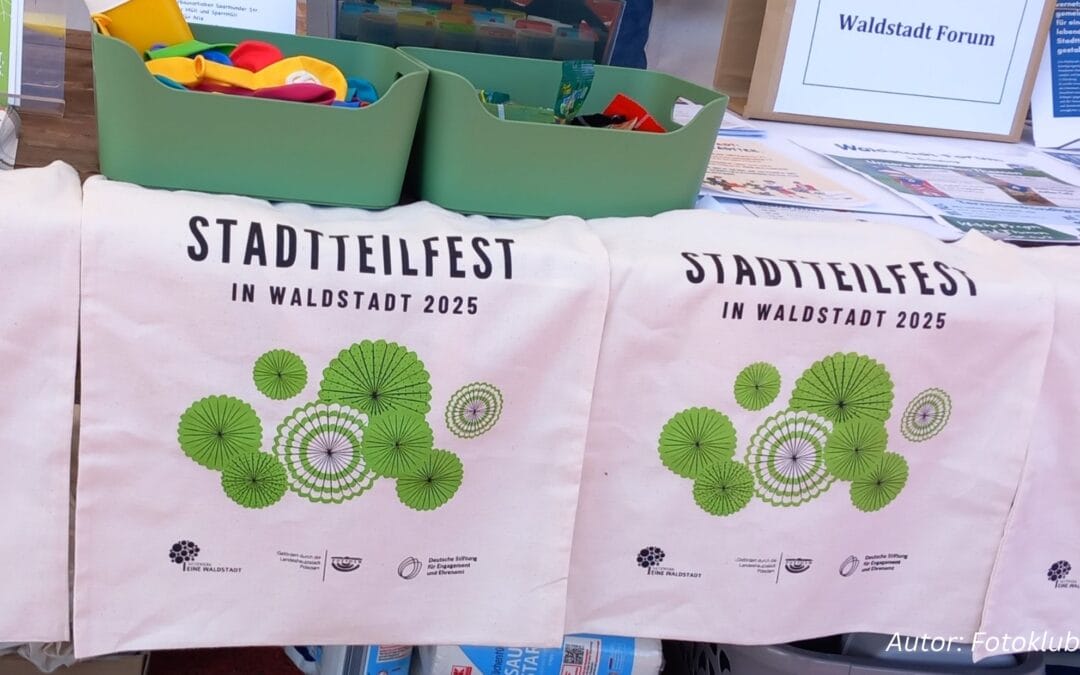 Umweltleitlinien für das Stadtteilfest Waldstadt veröffentlicht